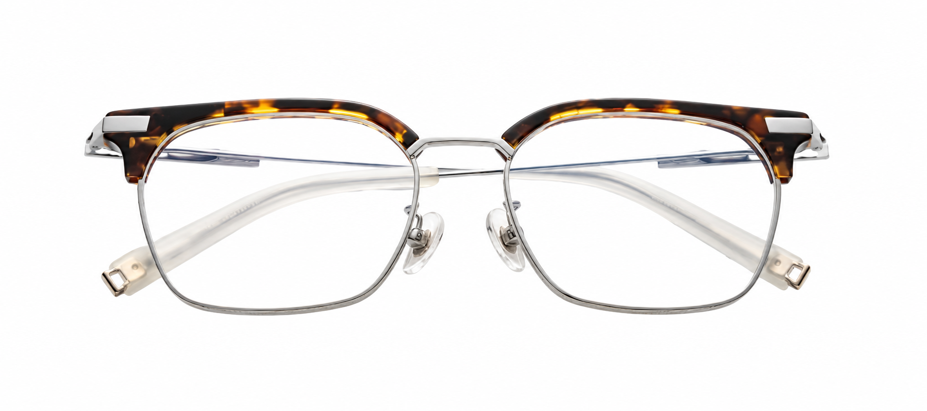 HJCK9841-Titanium New Fashion Square Titanium Plate eyeglasses frames for men Business Simple Style Ultra Light Durable optical eyeglass frame