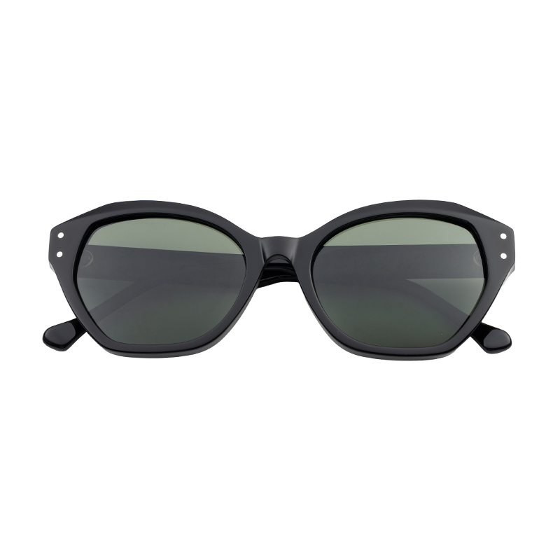 HJ16192-Acetate Ready Stock Thick Rim Geometric Polarized Sunglasses Mixed Colors Bulk Order