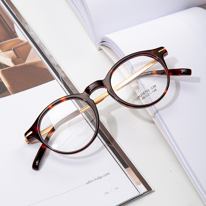 Glasses Frame-Titanium Glasses-HJ16702