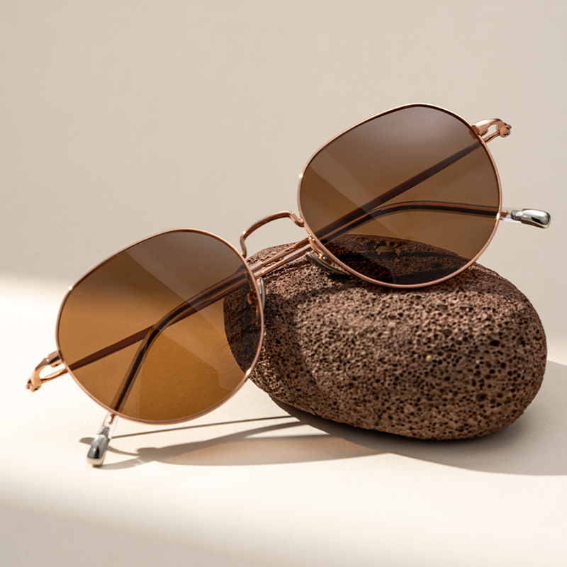 HJ18002-Titanium Sunglasses