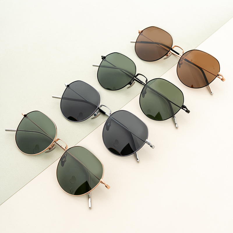 HJ18056-Titanium Sunglasses