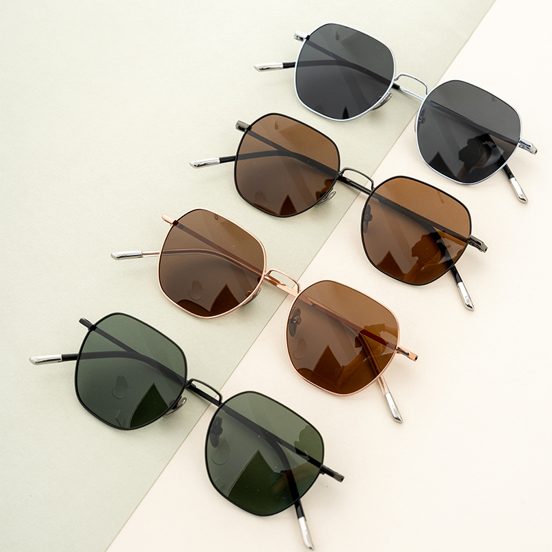 HJ18033-Titanium Sunglasses
