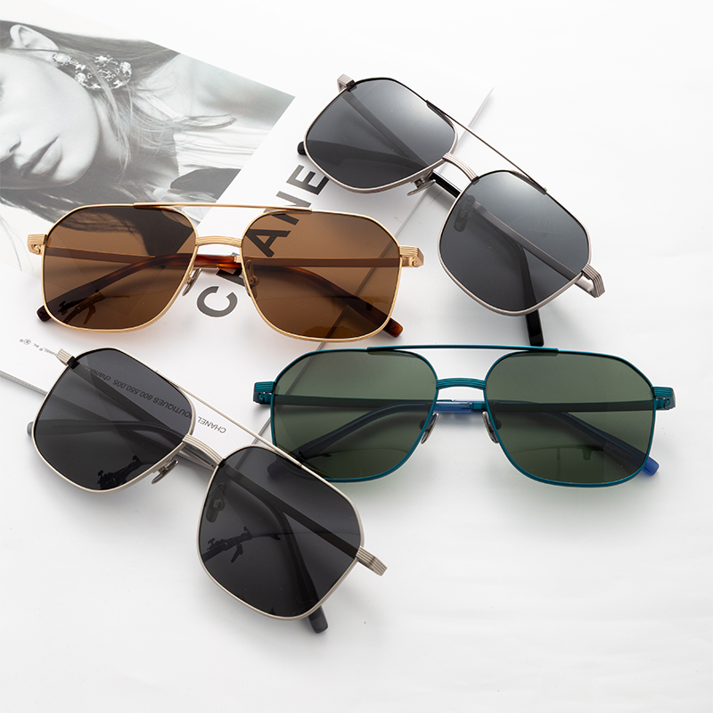 HJ16801-Titanium Sunglasses