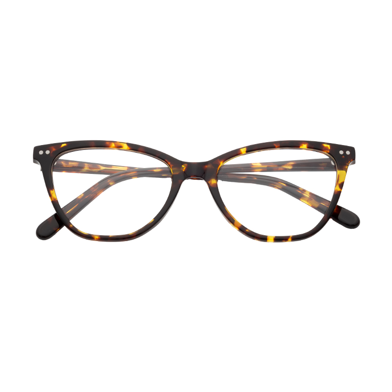 HJ16358-Acetate Luxury Acetate Material Cat Eye Glasses Frame Women Men Fashion Eyeglasses Frames Computer Prescription Spectacles Frame