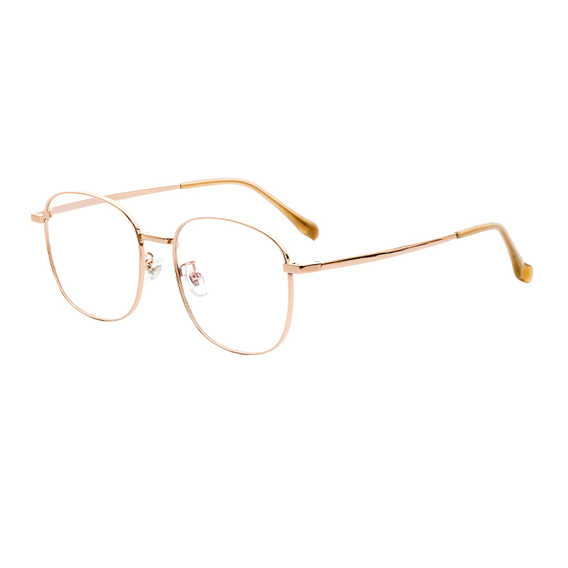 HJ16462-Metal Ultra Lightweight Flexible Metal Alloy Eyeglass Frames Comfort Fit Metal Reading glasses Frames for Men and Women