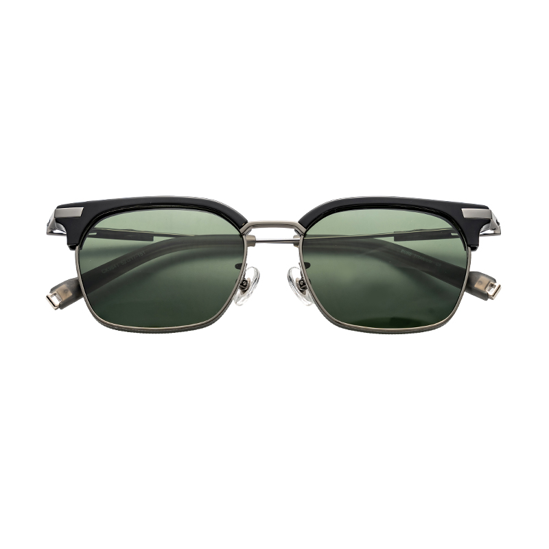 HJCK9841-Titanium Custom polarized sunglasses Durable Titanium Frame Sunglasses Long Lasting luxury sunglasses men
