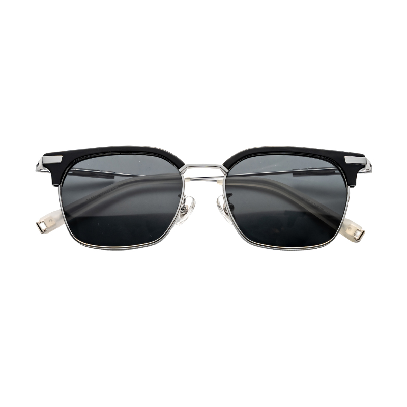HJCK9841-Titanium Custom polarized sunglasses Durable Titanium Frame Sunglasses Long Lasting luxury sunglasses men