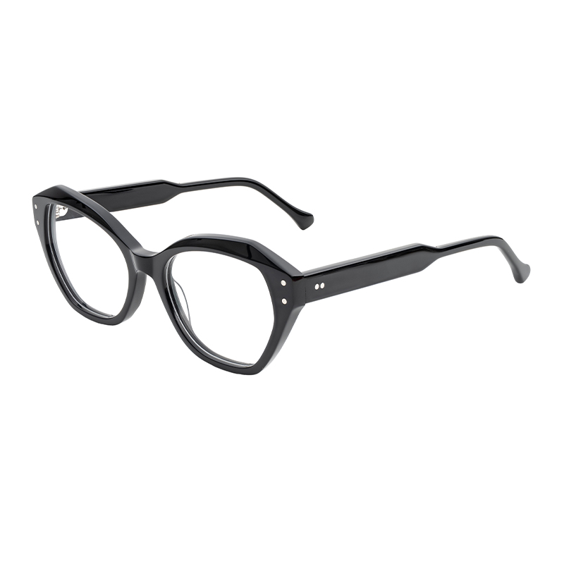 HJ16192-Acetate Low MOQ Fast Dispatch Handmade Full Rim Cat Eye Specialty Frames Multicolor Acetate Optical Eyeglass Frames Eyewear