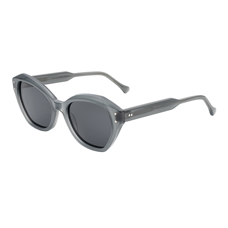 HJ16192-Acetate Ready Stock Thick Rim Geometric Polarized Sunglasses Mixed Colors Bulk Order