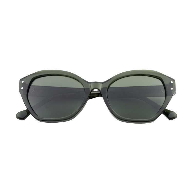 HJ16192-Acetate Ready Stock Thick Rim Geometric Polarized Sunglasses Mixed Colors Bulk Order