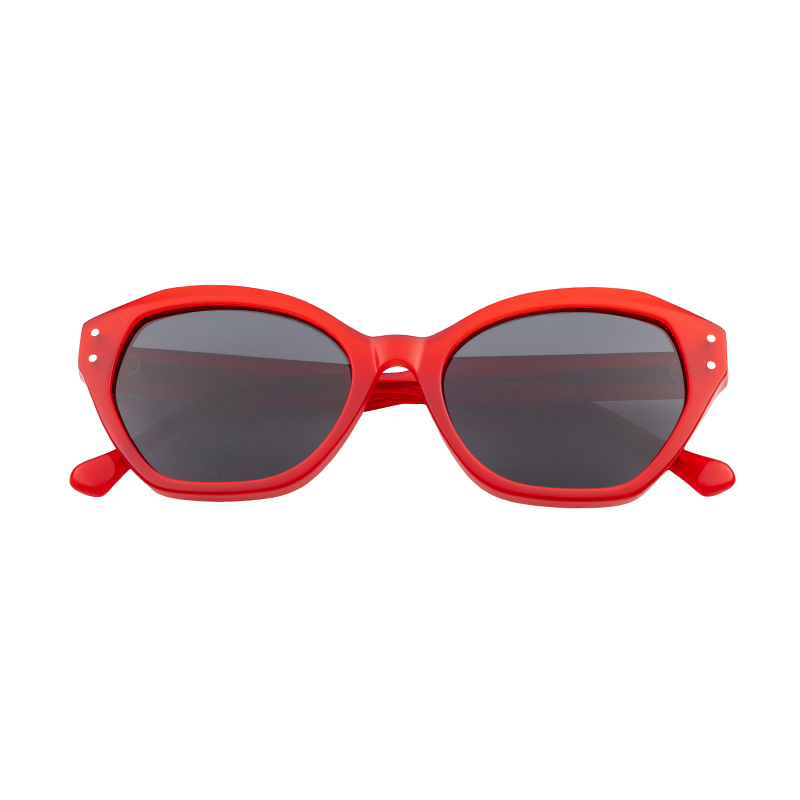 HJ16192-Acetate Ready Stock Thick Rim Geometric Polarized Sunglasses Mixed Colors Bulk Order